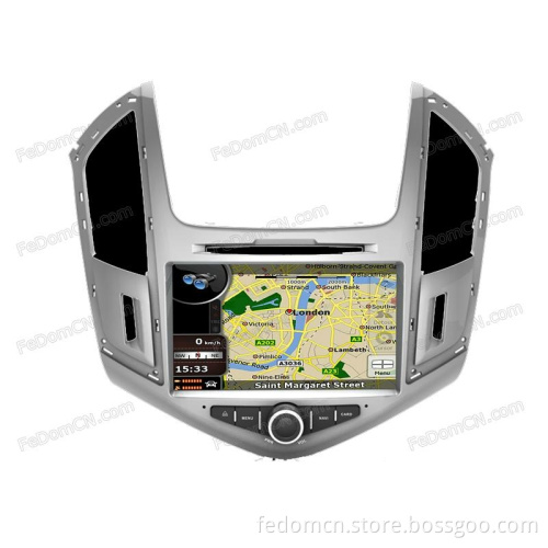 2 DIN Touch Screen Mulitmedia Car DVD GPS Bluetooth Auto Media Player with GPS System & Bluetooth & Radio for Chevrolet Cruze (C8049CC)